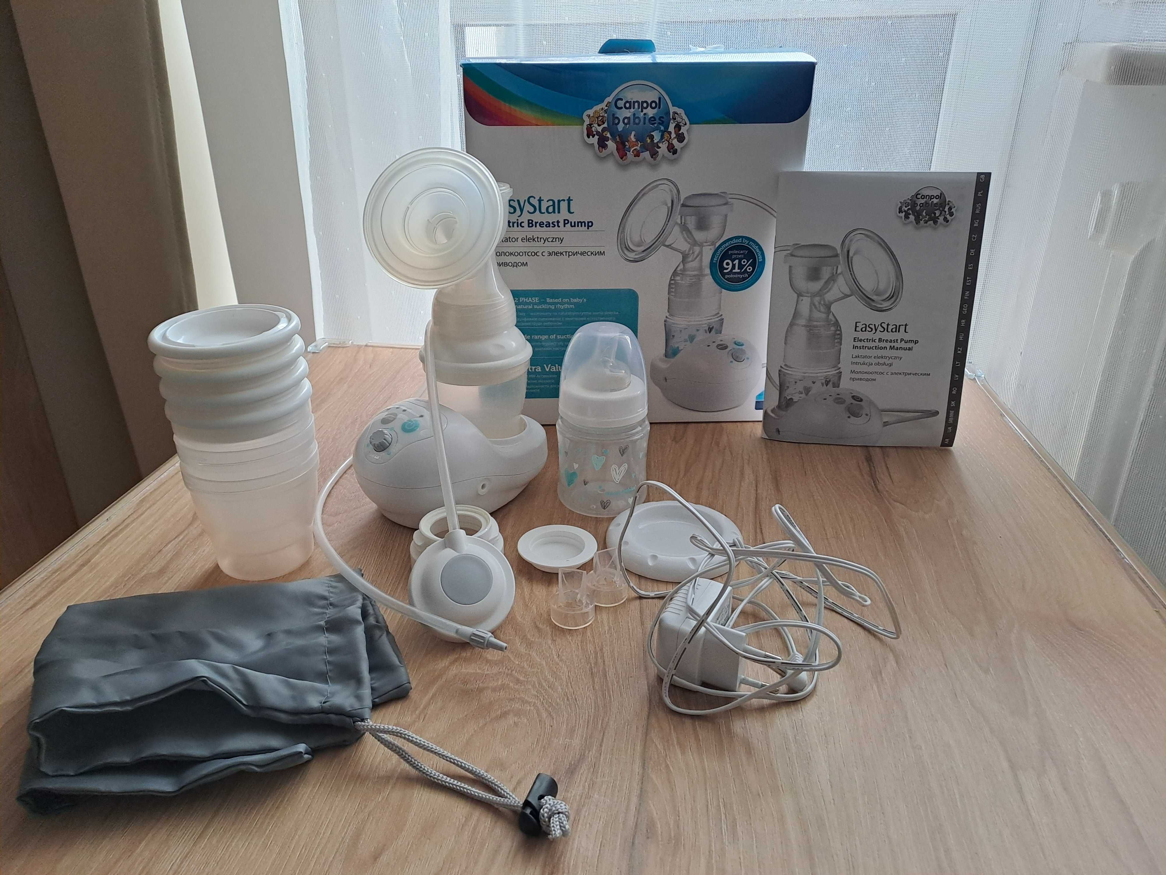 Laktator canpol easy start+gratis