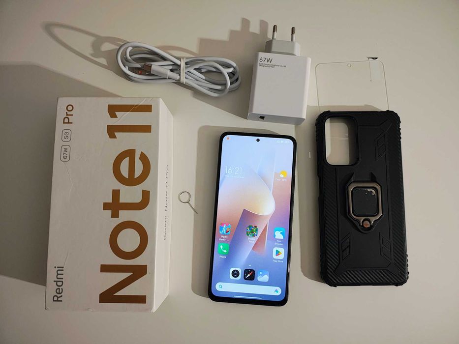 Xiaomi Redmi Note 11 Pro 8GB/128GB 5g idealny stan, ładowarka 67w