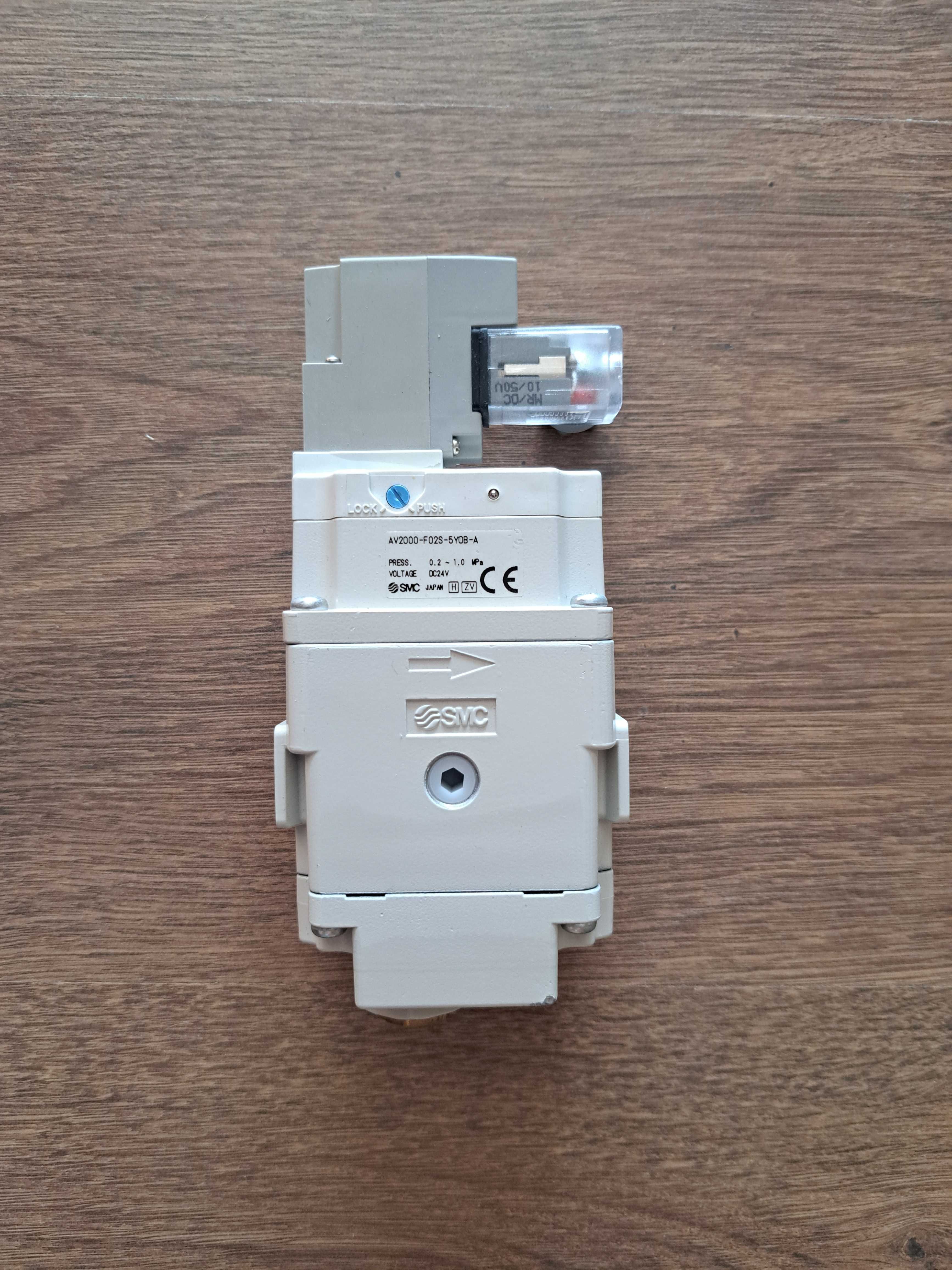 Zawór soft-start seria AV-A (AV2000-F02S-5YOB-A) - SMC