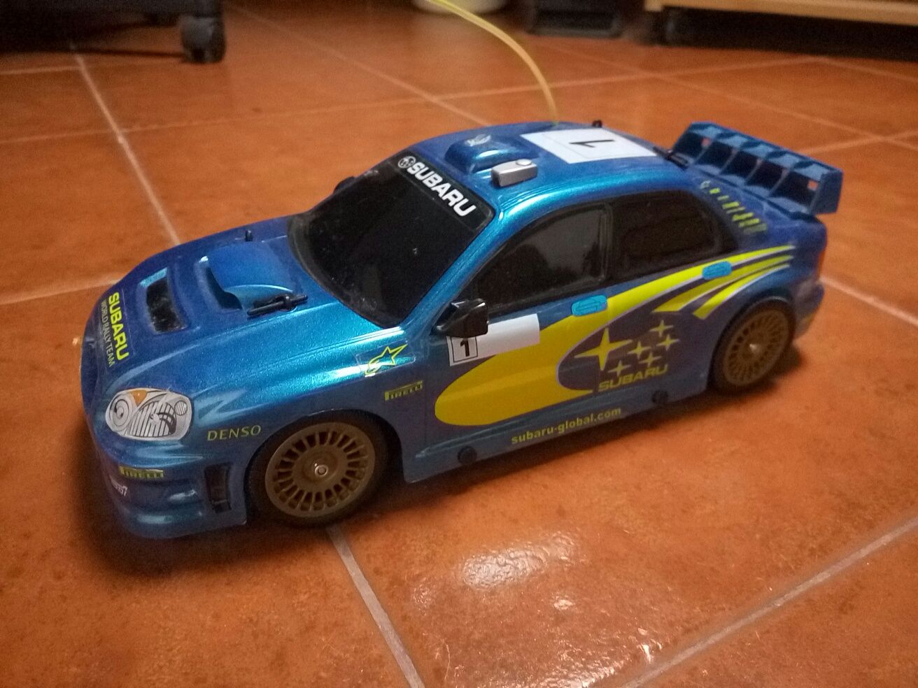 Subaru wrc rc modelismo, controlo remoto, telecomandado