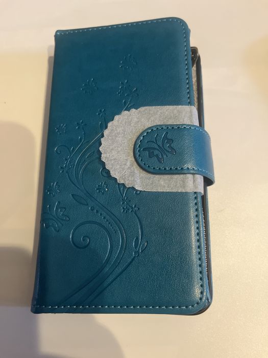 Etui portfel niebieski do samsung Plus i innych modeli