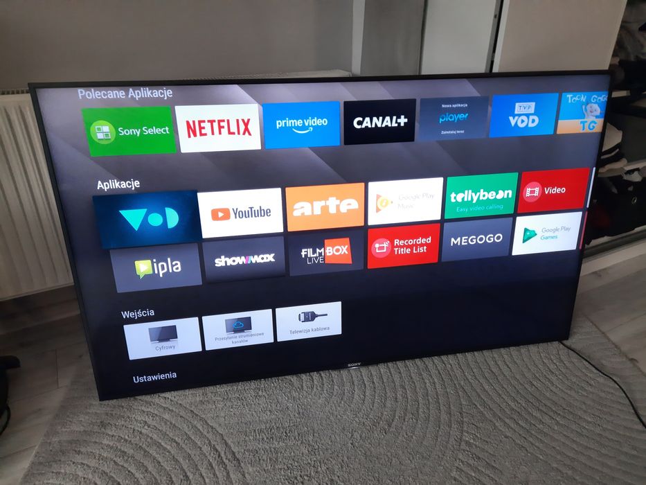 telewizor SONY 65 cali 120 hz 4K UHD wifi Android smart