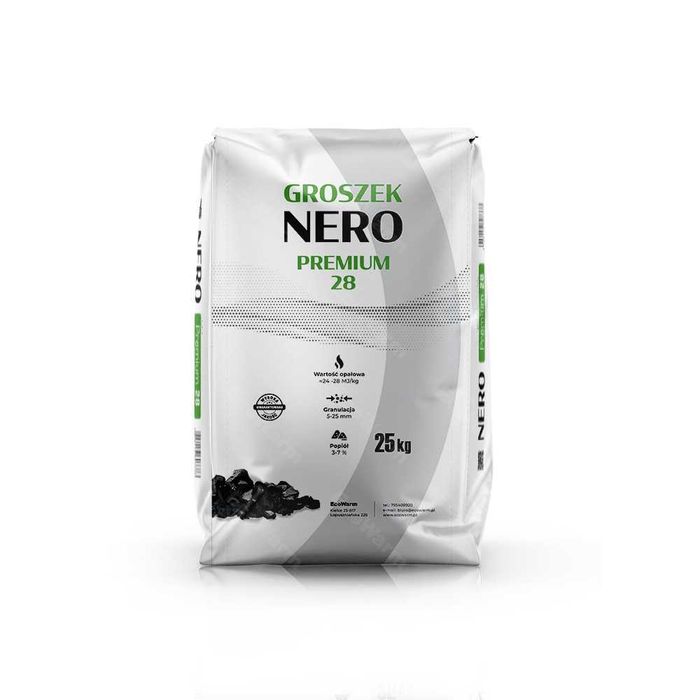 Ekogroszek Groszek NERO 28 Premium Workowany
