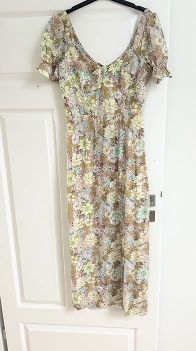 Sukienka Laurella maxi dluga kwiaty