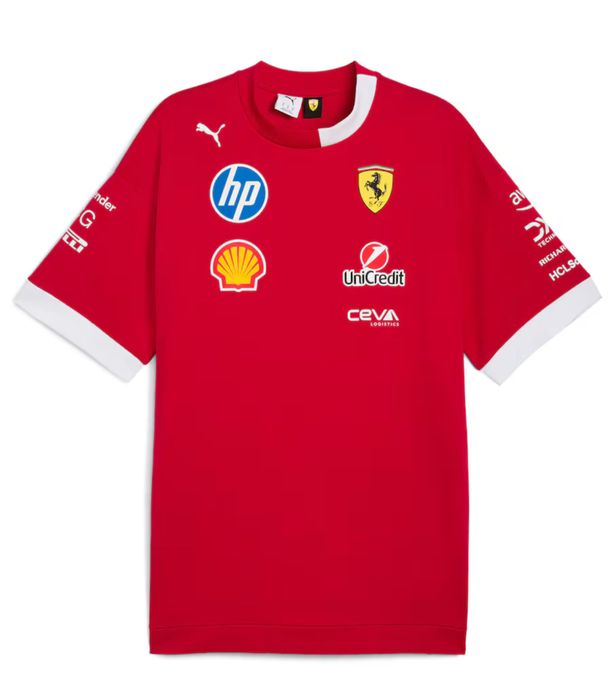 Футболка F1 Scuderia Ferrari 2025 Team