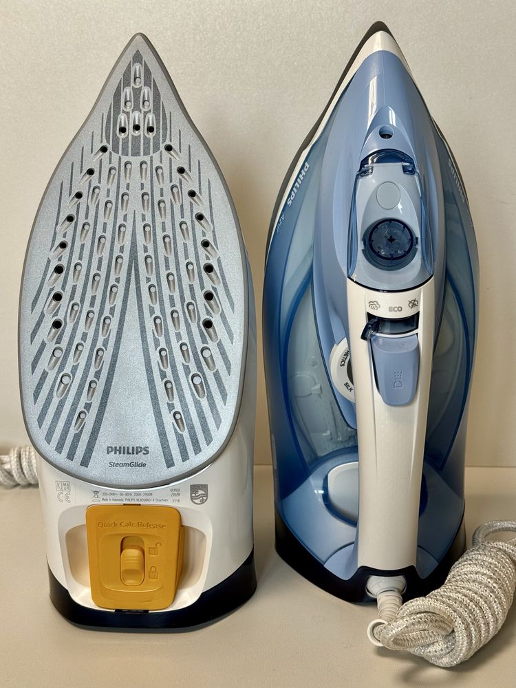Парова праска Philips Azur із паровим ударом 180 г, потужністю 2400 Вт