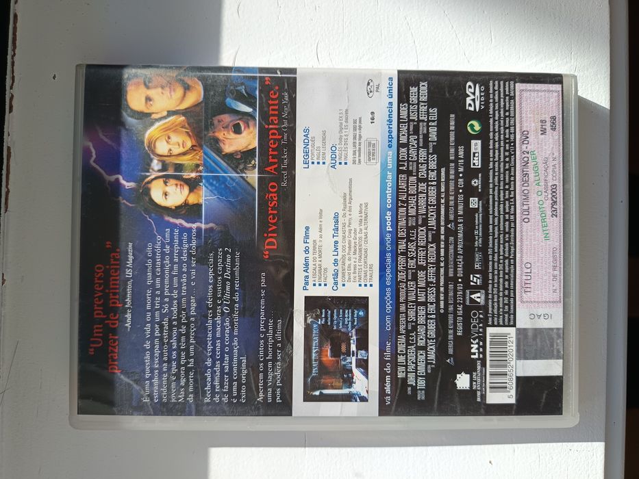 DVD o último destino 2