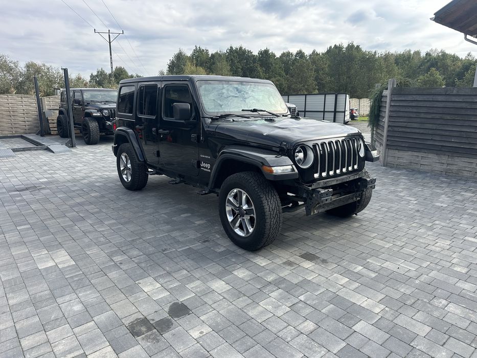 Jeep Wrangler sahara 2.0t na miejscu
