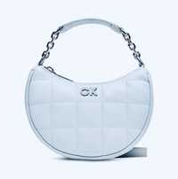 Torebka Calvin Klein mała mini bag mk błekitna ck do ręki kors