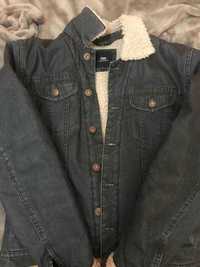 Куртка джинсовая мужская на искуственном меху Clockhouse