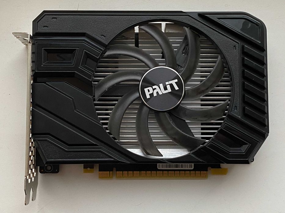 Відеокарта GTX 1650 SUPER 4GB DDR6 Ігрова для ПК Пломба! Робоча! Palit