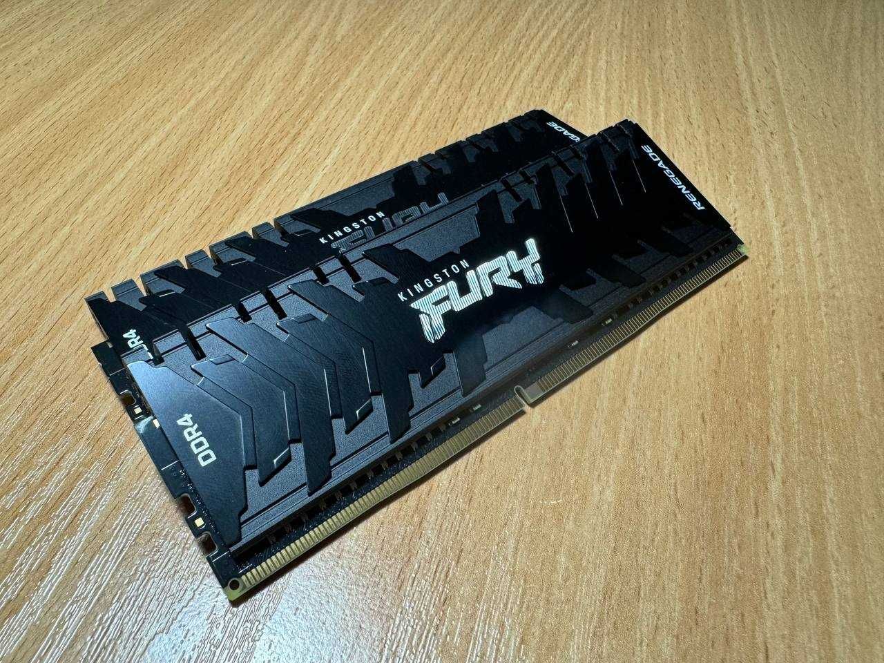 Модуль памяти Kingston Fury DDR4 64GB 2x32GB 3200MHz Renegade Х2