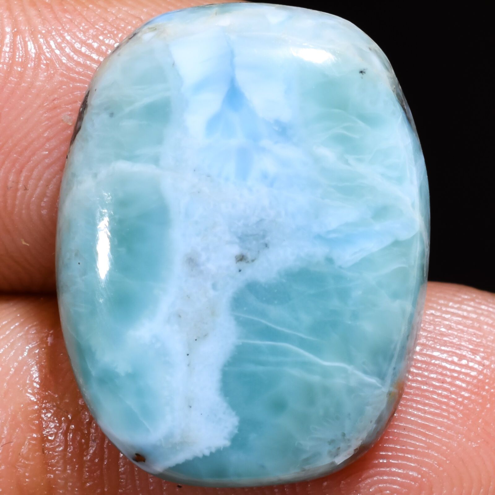 larimar kamień ozdobny 19ct kaboszon do oprawy