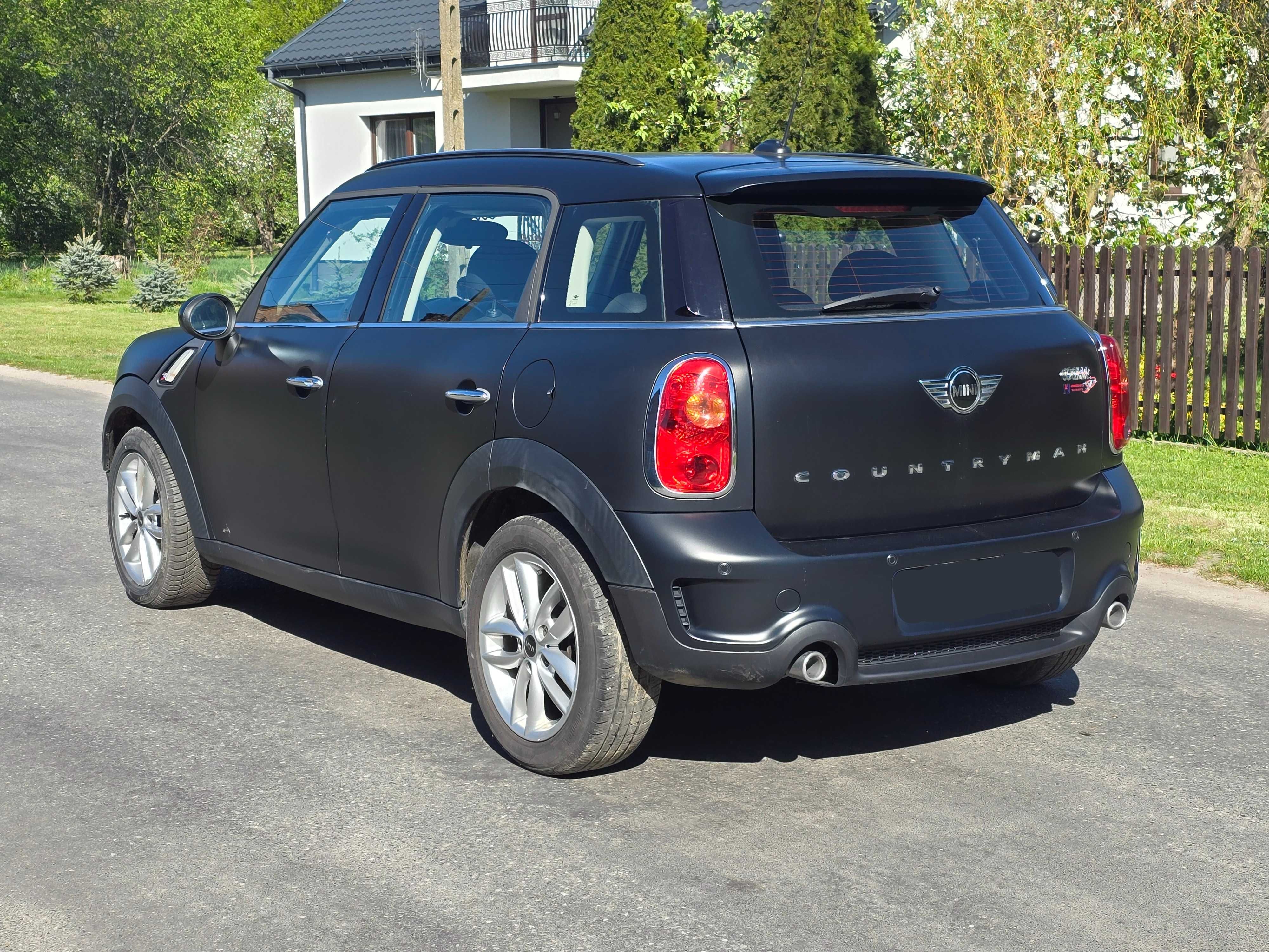 Mini Countryman SD, 2.0d 143, manual, navi, klimatronik, Frozen BLACK