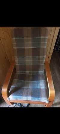 Fotel drewno krzesło