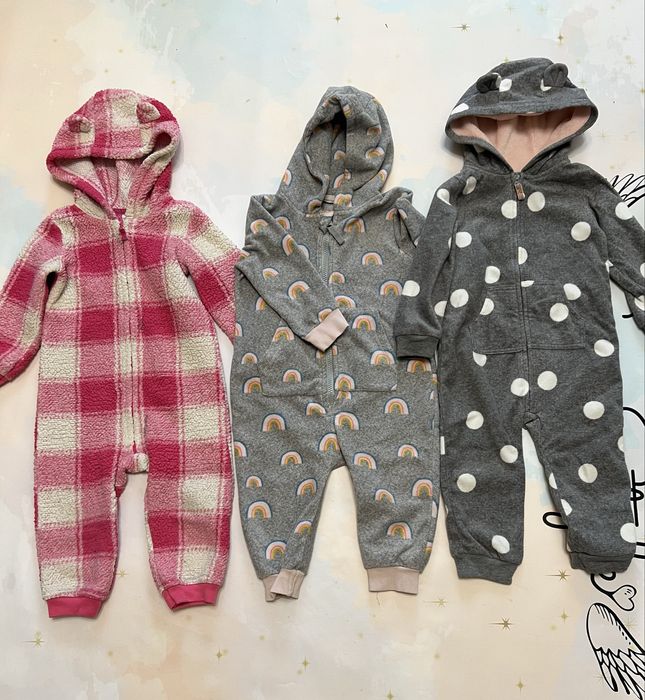 Костюм ромпер теплий 6-9