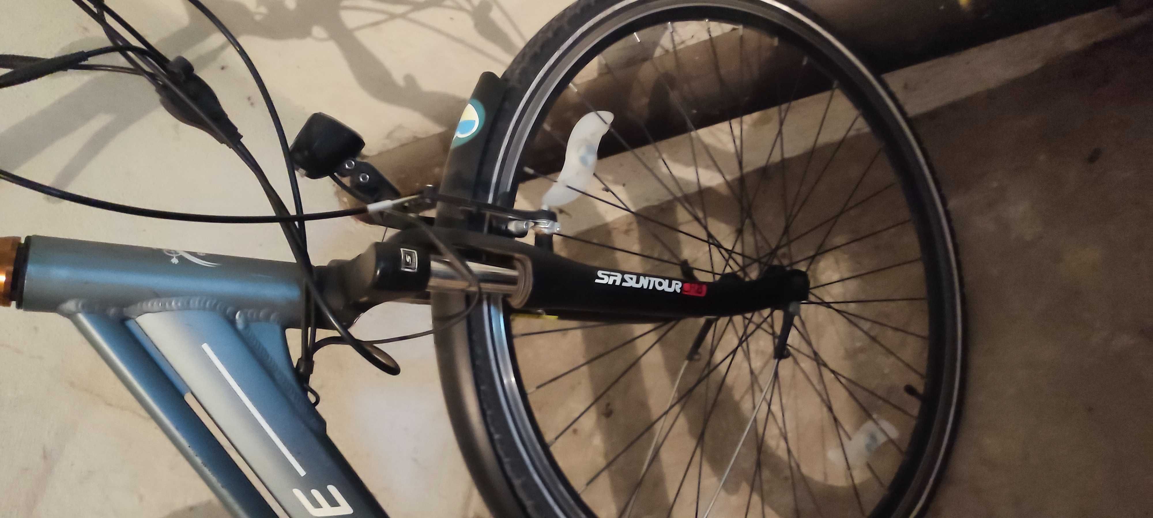 Rower elektryczny ecobike damski