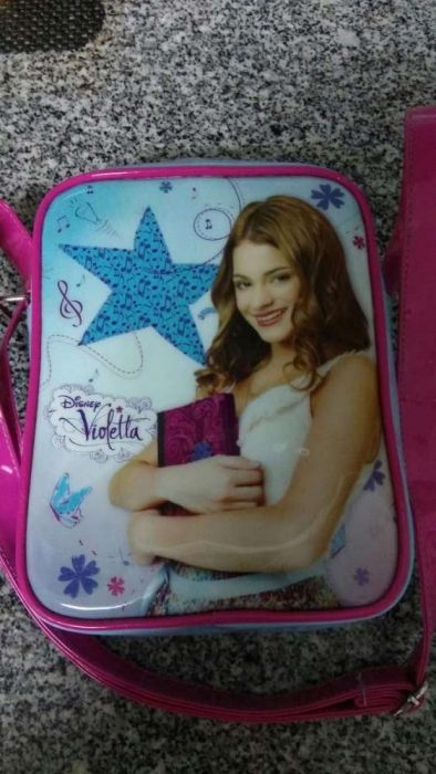 Conjunto carteiras e relógio Violetta