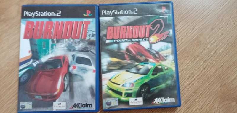 Burnout + Burnout 2 na PS2 (3xA)