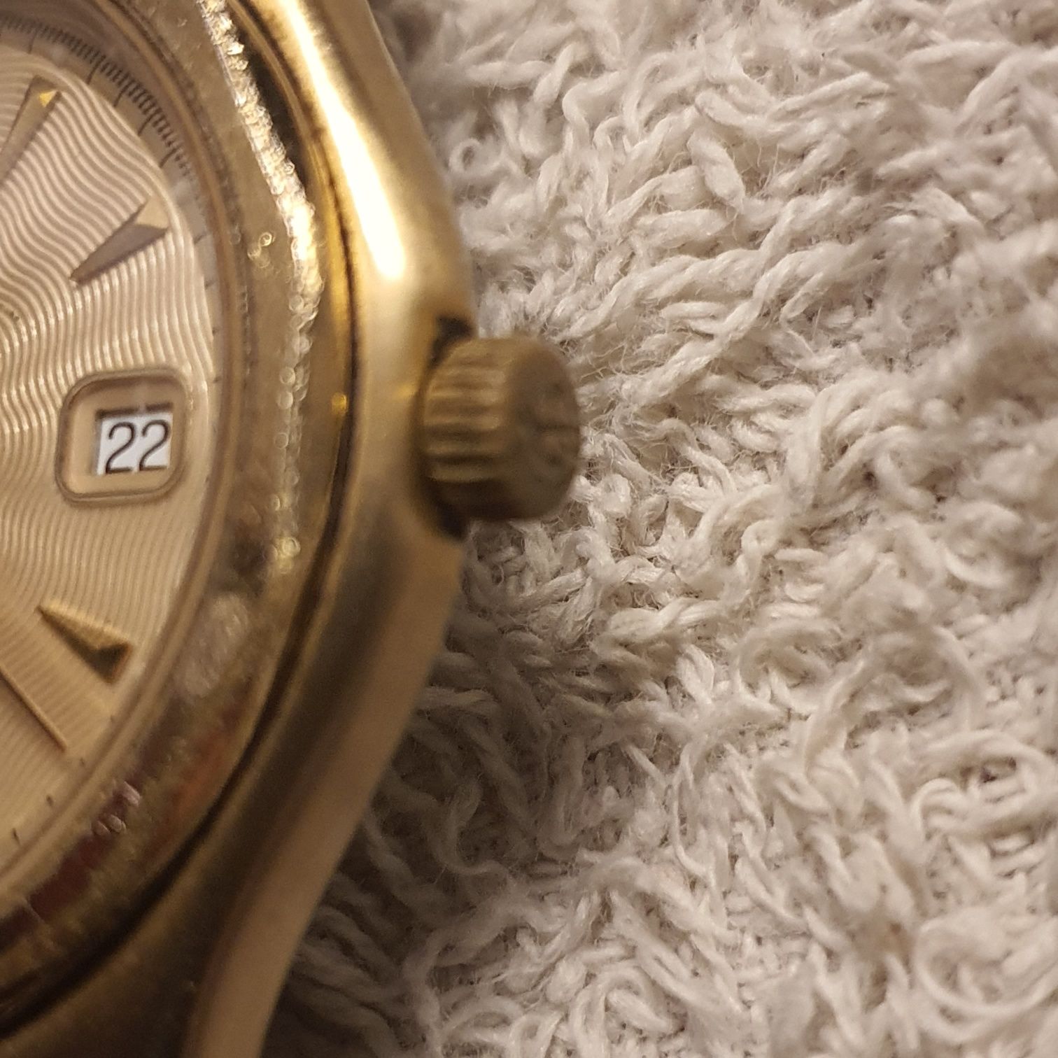 Roamer Zegar męski oryginalny, pozłacany. 30 mm.