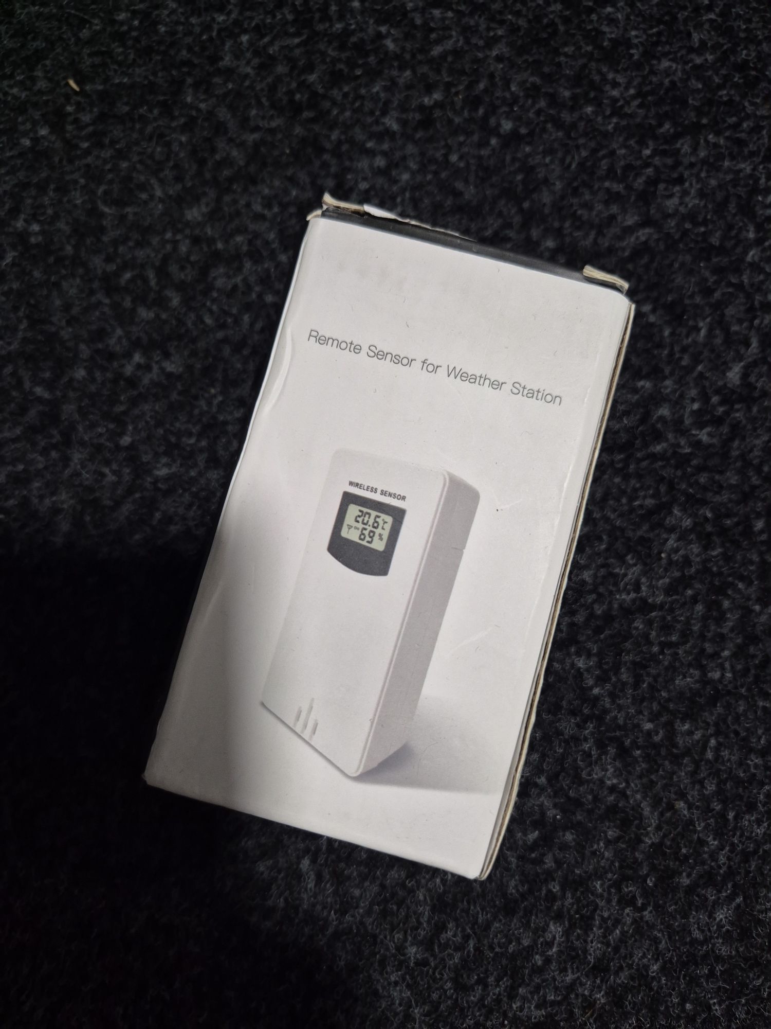 Sensor remoto para estação meteorológica