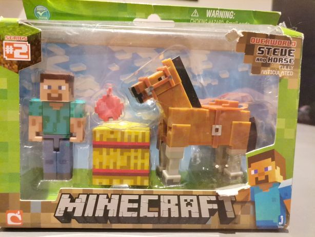 Minecraft figurki Steve i koń, TM Toys