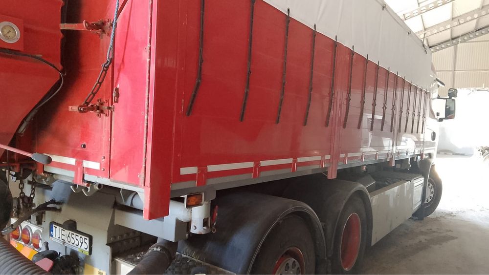 Scania r520 v8 2015 rok odkurzacz do zboza