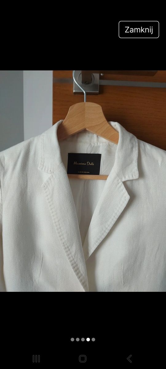 Marynarka Massimo Dutti r. XS len