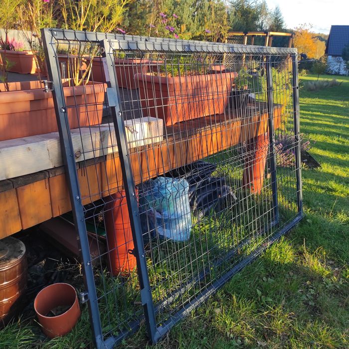 Brama wjazdowa dwuskrzydłowa