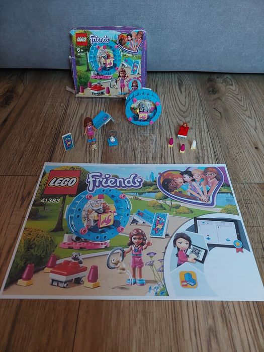 LEGO Friends 41383 Plac zabaw dla chomików