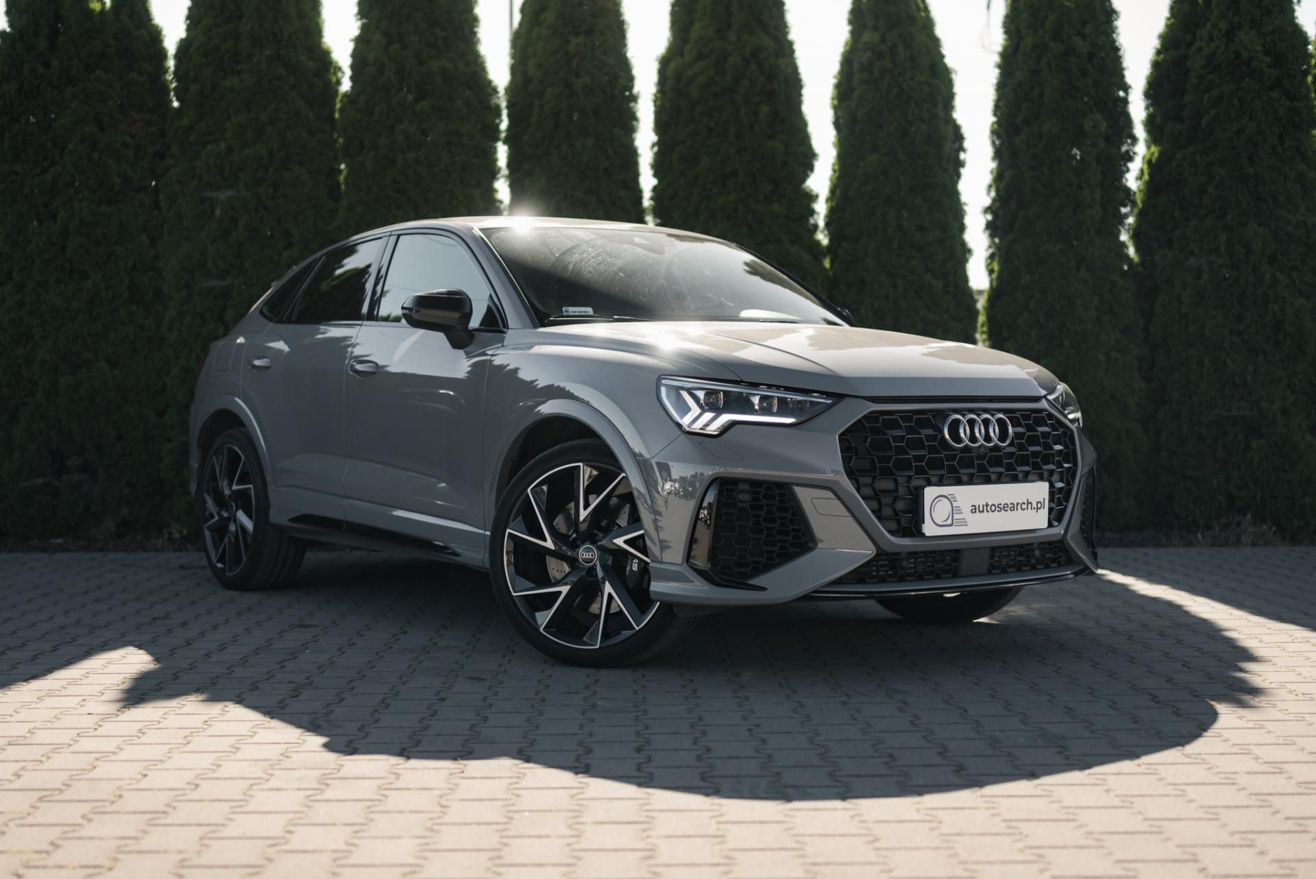 Audi RS Q3 Nardo Grey, FV 23%, Salon PL, I Wł., Bezwypadkowy, ASO, Sonos, Matrix
