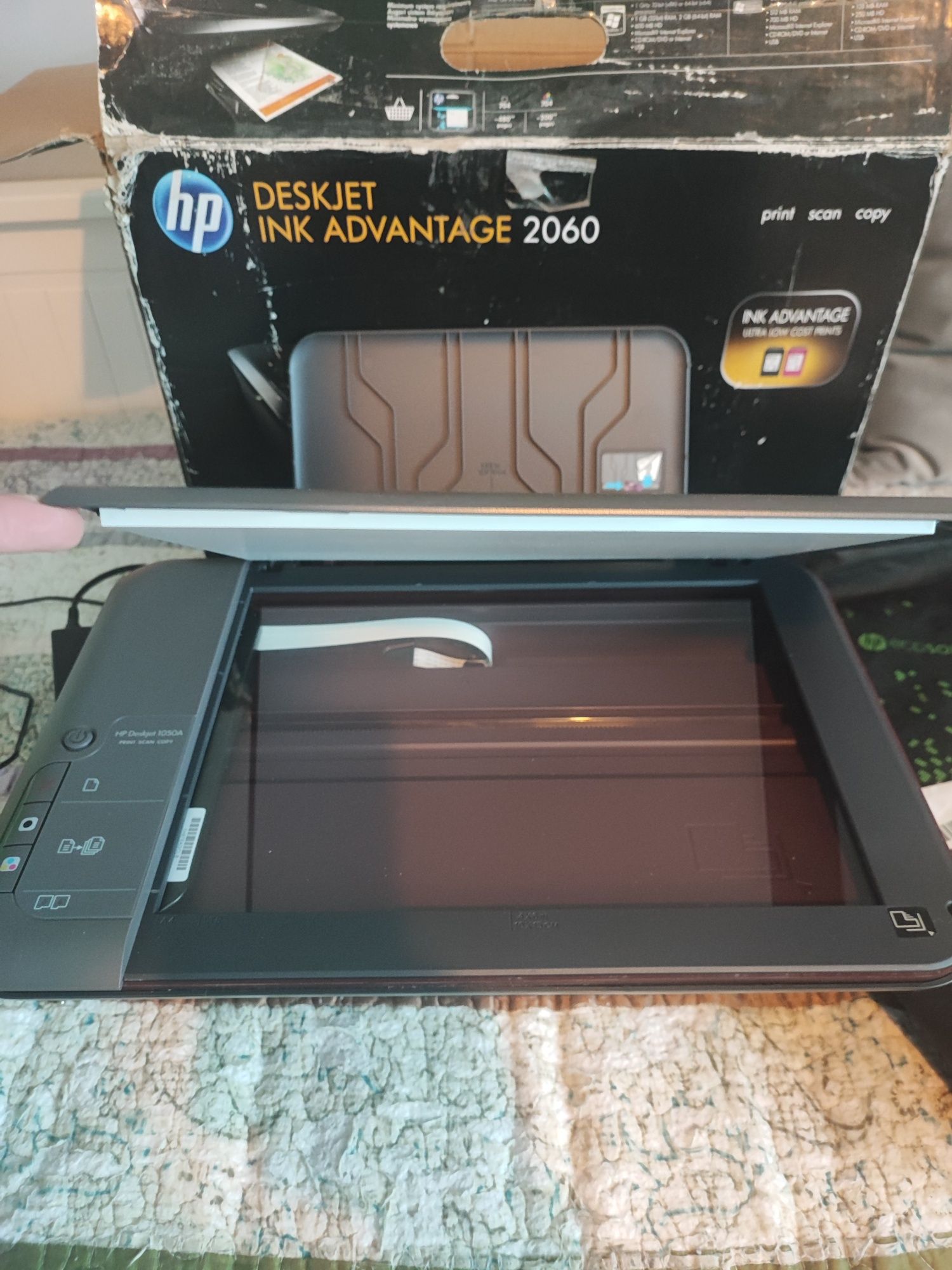 Drukarka / skaner HP 2060, sprawna, tusz czarny i kolor