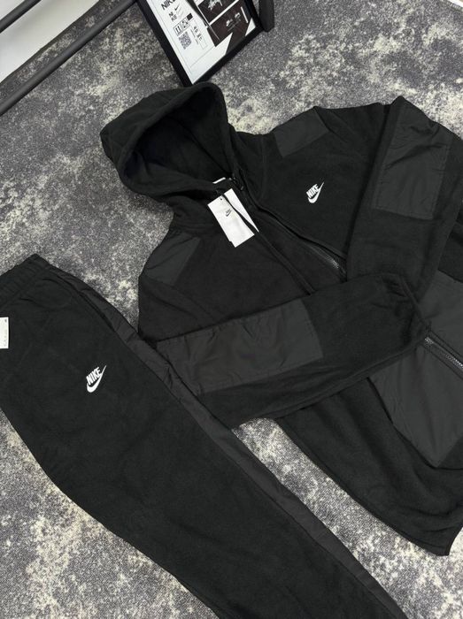 Чоловічий костюм Nike плюш, на осінь/зиму