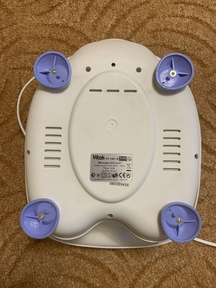 Массажная ванночка для ног VITEK VT-1381