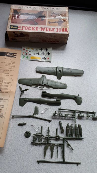 model samolotu Focke - Wulf 190A - 1:72 Rewell
