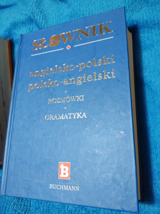 Buchmann słownik angielsko-polski rozmówki gramatyka twarda oprawa