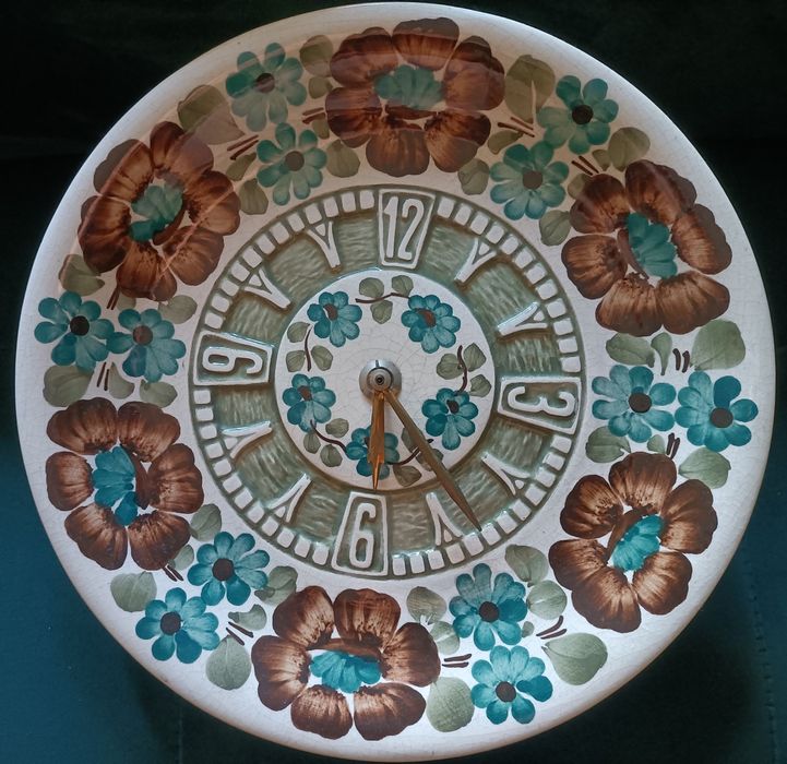 Włocławek zegar ścienny prl