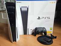 PlayStation 5 PS5 / NAPĘD / FAT / 825GB / CZARNY PAD