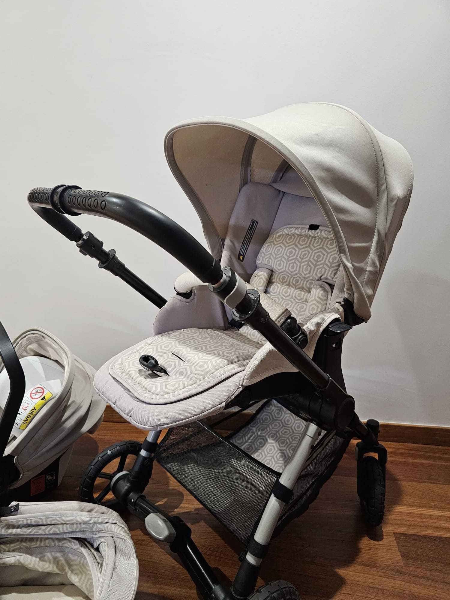 Conjunto Trio Jané Minnum + I-Koos + Micro + Base Isofix Geo