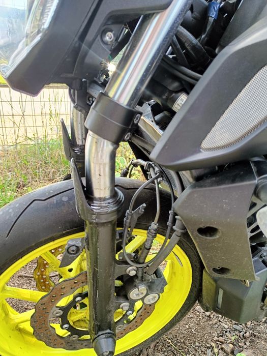 Yamaha MT-07, 2018r. A2 uszkodzona