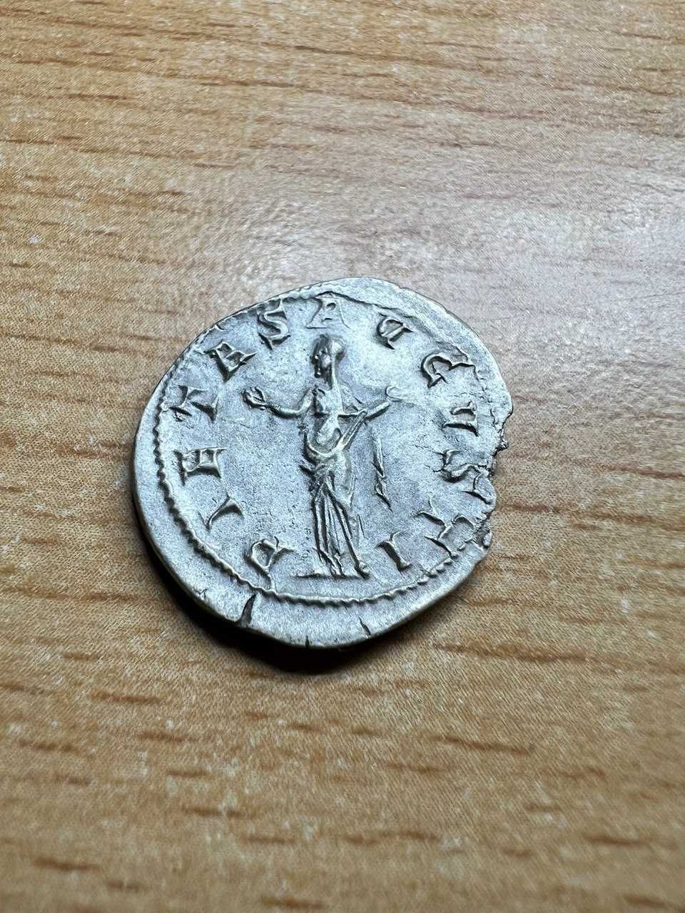 Античная монета, Денарий, (Рим. Имп. Гордиан III)