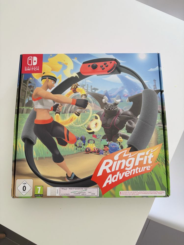 RingFit Adventure - Nintendo Switch (com caixa)