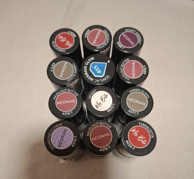 Lakier hybrydowy neonail semilac manicure pielęgnacja pedicure zestaw