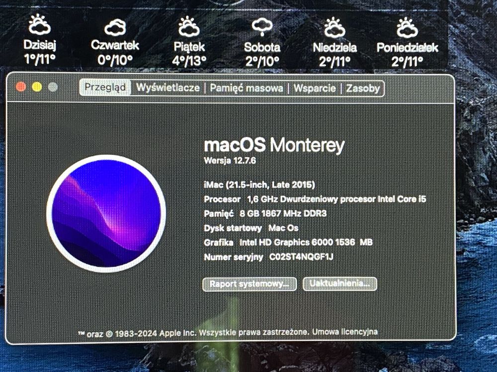 IMac 21,5 Late 2015