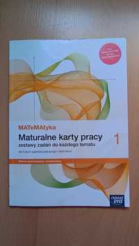 MATeMAtyka Maturalne karty pracy 1 zakres podstawowy i rozszerzony