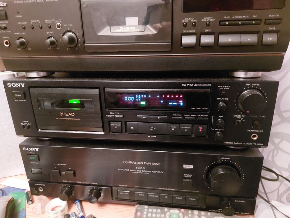 Кассетная дека Sony TC-K590