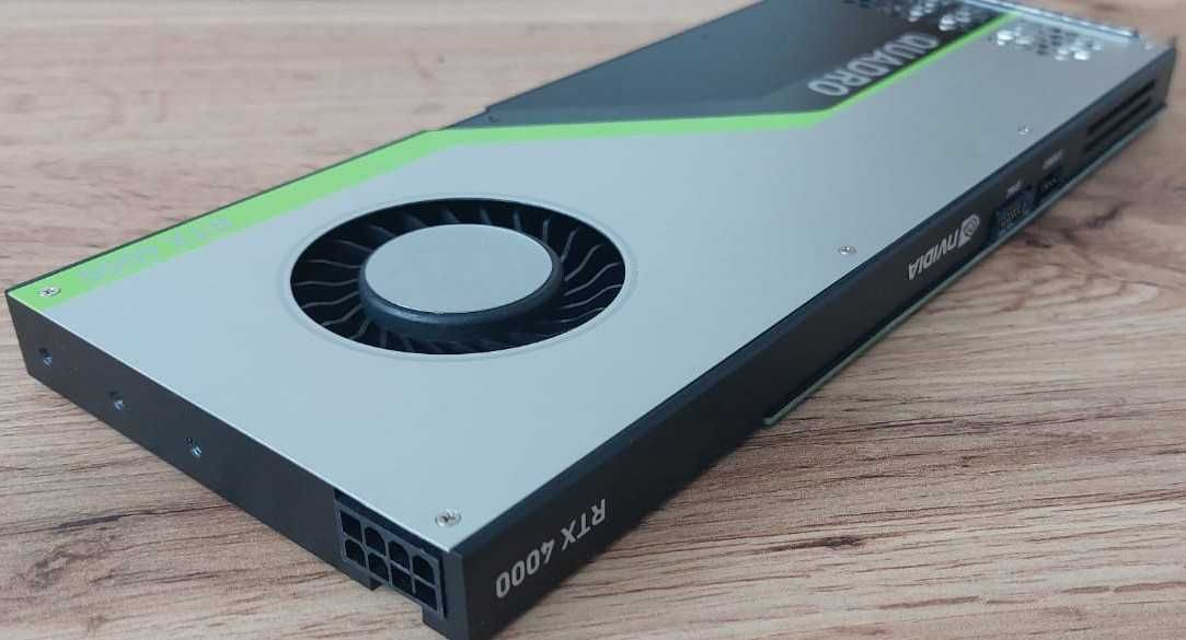 Nvidia Quadro RTX 4000 8gb  Mało używana, idealna dla profesjonalistów