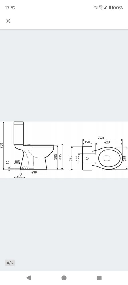 WC kompakt c-clear