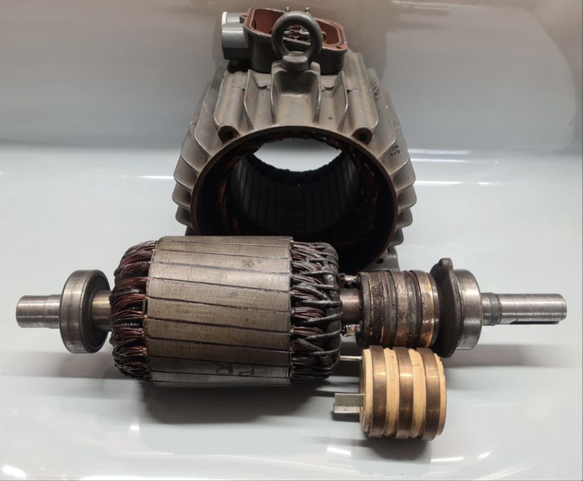 Przezwajanie przewijanie silników elektrycznych pomp prądnic agregatów