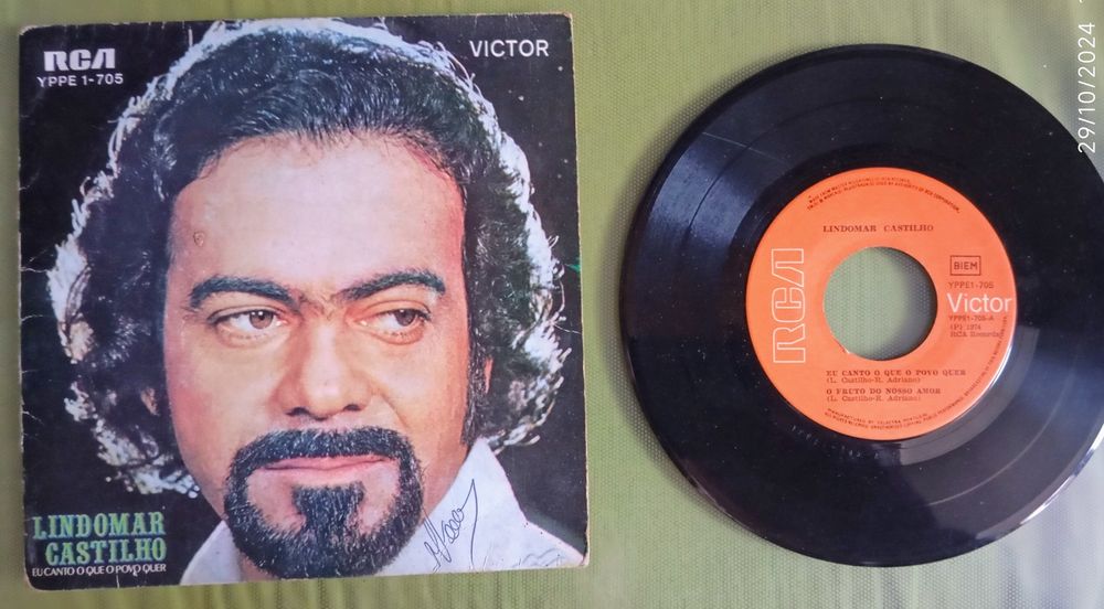 Lindomar Castilho vinil 7 " .